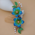Exquisite Velvet Peony Hair Pin - Vibrant Artisan Silk Flower for Tea Parties & Garden Weddings