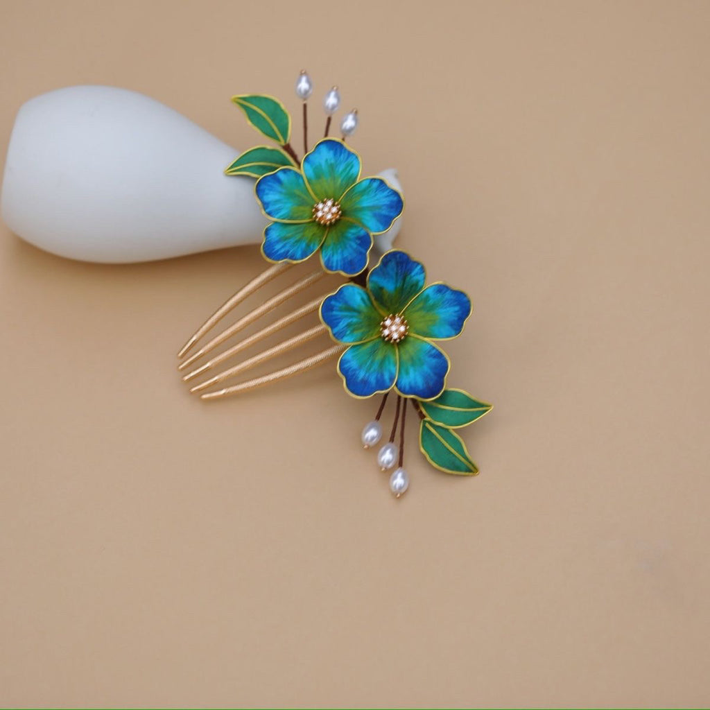 Exquisite Velvet Peony Hair Pin - Vibrant Artisan Silk Flower for Tea Parties & Garden Weddings
